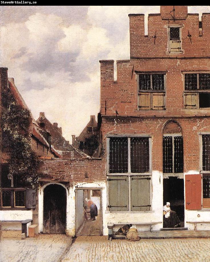 Jan Vermeer The Little Street